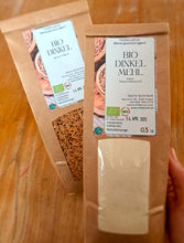 Lade das Bild in den Galerie-Viewer, Bio Dinkel Mehl fein, 500g